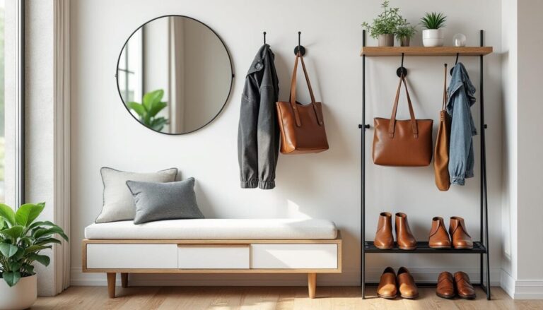découvrez des astuces de rangement décoratif pour optimiser votre petite entrée et gagner de l'espace avec style.