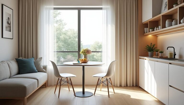découvrez des astuces pratiques pour aménager les petits espaces et choisir l'emplacement idéal de votre table au quotidien.