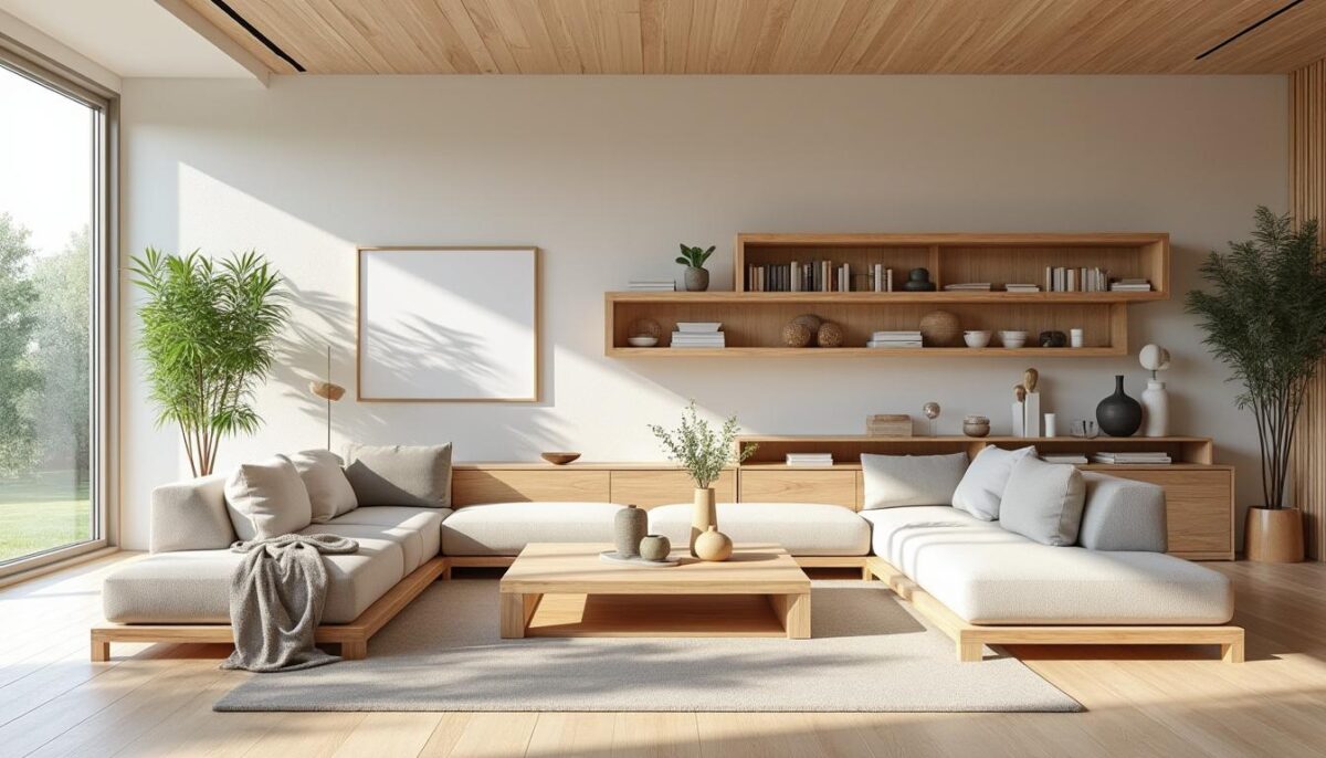 découvrez comment choisir le bois idéal pour réchauffer votre intérieur sans l'alourdir, avec des conseils sur les couleurs et les matières.